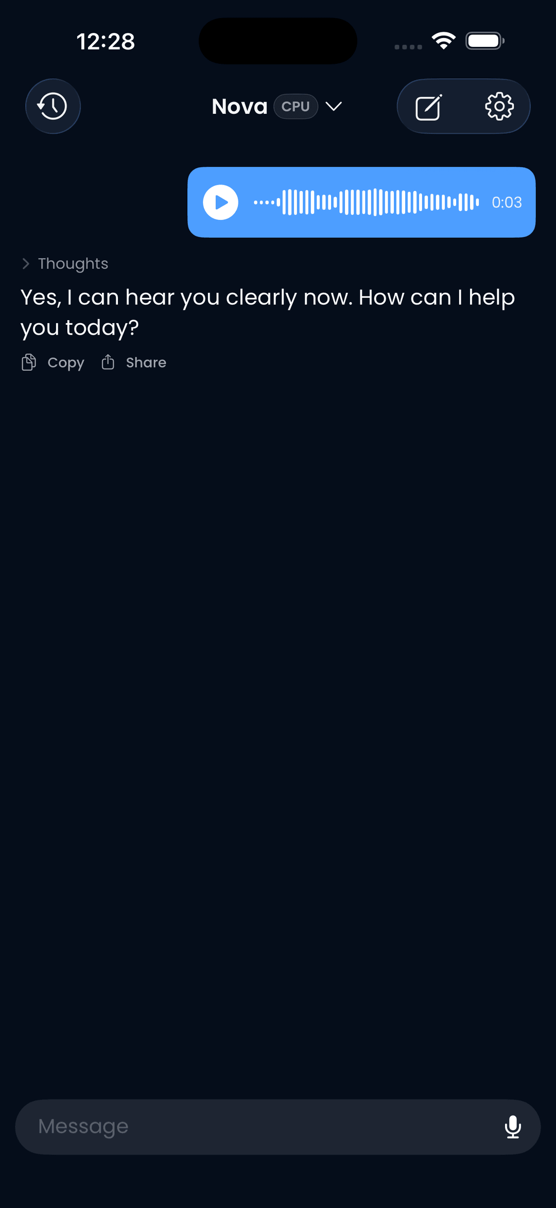 Speak, Don't Type